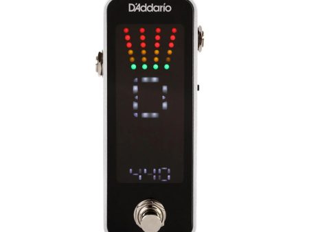 Planet Waves Chromatic Pedal Tuner with True Bypass Switching LED Full Color Display, 32-Bit Calibration Function for Acoustic and Electric Guitars | PW-CT-20 Online Sale