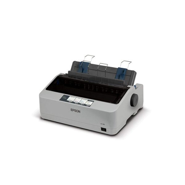 Epson LX-310 Dot Matrix Printer USB 357cps at 12cpi with 9-Pin Narrow Carriage SIDM, Bi-Direction Printing, Prints up to 5-Part Forms, 10,000 hours MTBF (Mean Time Before Failure) Windows XP   Vista   7   8   10 Supported Online Hot Sale