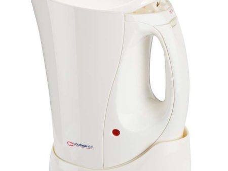 Goodway GK200 800W 1L Electric Kettle with Cordless Heating Base, Built-In Water Level Gauge, and Automatic Shut-Off System For Cheap