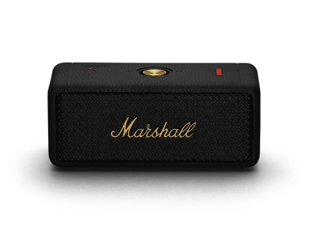 Marshall Emberton II Portable Bluetooth 5.1 Dynamic Speaker with IP67 Water and Dust Resistance, 360 Degree True Stereophonic Sound, 30 Hours Playtime and Iconic Amp-Style Design (Black) Discount