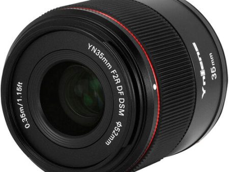 Yongnuo YN35mm F2R DF DSM Auto Focus, Wide Angle Prime Mirrorless Lens for Canon RF Mount Discount