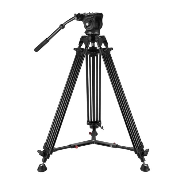 WEIFENG WF-616 Professional Video Tripod with 75mm Bowl Fluid Head 360° Pan & -75° +90° Tilt, Quick Release Plate, 1 4  & 3 8  Attancement Threads, 180cm Max. Height, 8kg Max. Load Capacity for DSLR, SLR, Mirrorless, Movie, Cinema Camera Online