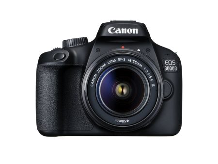 Canon EOS 3000D DSLR Camera Kit with EF-S 18-55mm III Lens with APS-C Format, CMOS Sensor, Wifi Supported for Photo and Video Online Sale