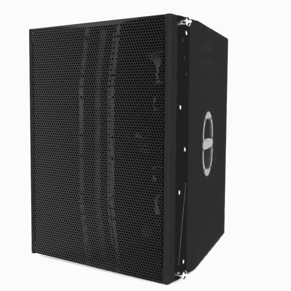 KEVLER HLT-12X 600W Hybrid Active Line Array Speaker System with Built-In 1200W Dual Amplifier and 12  Bass Driver, 50m Max Range, XLR I O, RJ45 Port and Built-In Software and Volume Controls Fashion