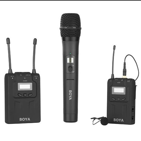 Boya BY-WHM8 Pro UHF Wireless Handheld Unidirectional Dynamic Microphone Transmitter for Receiver BY-WM8 PRO Series Online now