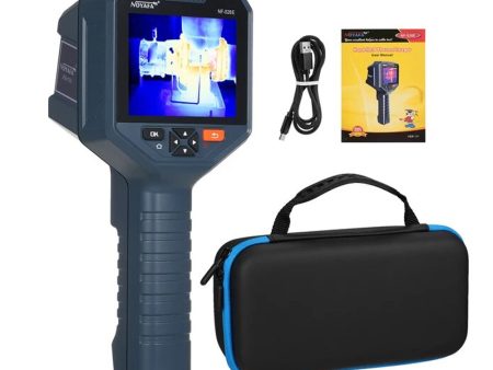 Noyafa Digital Handheld Industrial Thermal Imager with 3.5  750p LCD Screen Display, 2600mAh Built-In Battery, 8GB Storage Memory, USB-C Charging & Data Cable, Multi-Image Modes for Device, Electrical, Pipeline, Building Inspection, etc. Fashion