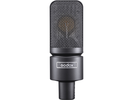 [CLEARANCE] Godox XMic 10L Large Diaphragm Cardioid Condenser XLR Microphone with 48V Phantom Power, Gold-Plated Capsule, Metal Chassis and Shock Mount for Studio Recording, Podcasting, Streaming, and Vocals Cheap