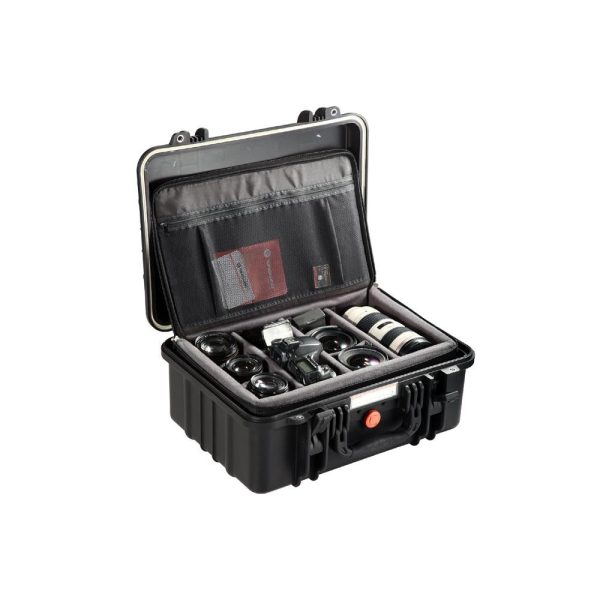 Vanguard Supreme 40D Waterproof Hard Carry Case 22L with Removable Divider, Water Submersible up to 5 Meters, Steel Reinforced Padlock Rings & Hard Clip Lock, Can Fit Up to 9 Camera Lenses Body for Photography Hot on Sale