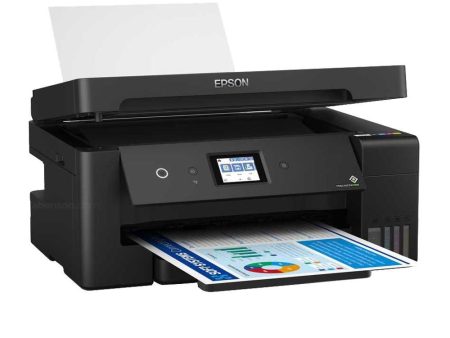 Epson EcoTank L14150 A3+ Auto Duplex All-in-One Refillable Ink Tank Borderless Colored Inkjet Printer with Print, Scan, Copy, and Fax Function with USB 2.0, Wi-Fi   Wi-Fi Direct, and Ethernet Connection for Home and Commercial Use Fashion