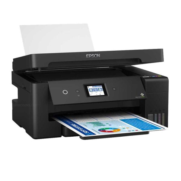 Epson EcoTank L14150 A3+ Auto Duplex All-in-One Refillable Ink Tank Borderless Colored Inkjet Printer with Print, Scan, Copy, and Fax Function with USB 2.0, Wi-Fi   Wi-Fi Direct, and Ethernet Connection for Home and Commercial Use Fashion