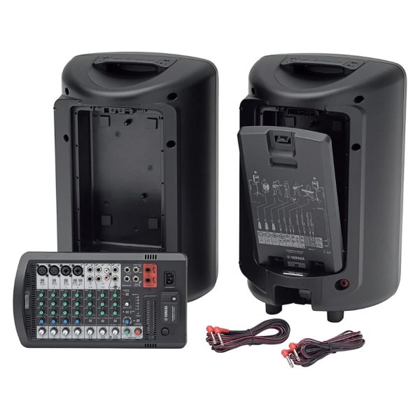 Yamaha STAGEPAS 600BT 10  600W 2-Way Bass Reflex Passive PA Speaker System with 10-Channel Detachable Mixer, Bluetooth and Hi-Z Switch, Onboard Feedback Suppressor, Reverb Footswitch and Stereo   Mono Input Discount