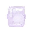 Pikxi CM12 Fujifilm Instax Mini 12 Protective Glitter Crystal Transparent Camera Case Bag Dust and Scratch Proof with Shoulder Strap (Available in Different Colors) For Cheap