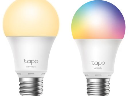 TP-Link Tapo L510E   L530E Smart Wi-Fi 2.4GHz Light Bulb, Dimmable   Multicolor 8.7W with 806lm Brightness, Voice Control, Remote Control, Away Mode, E27 Socket, Energy Saving, Schedule & Timer, No Hub Required Online Hot Sale