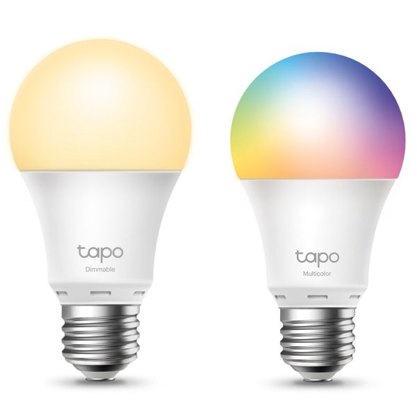 TP-Link Tapo L510E   L530E Smart Wi-Fi 2.4GHz Light Bulb, Dimmable   Multicolor 8.7W with 806lm Brightness, Voice Control, Remote Control, Away Mode, E27 Socket, Energy Saving, Schedule & Timer, No Hub Required Online Hot Sale