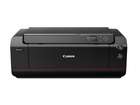 Canon imagePROGRAF PRO-500 Wireless 12-Color Professional Cartridge Photo Printer with LUCIA Pro Ink, Borderless A2 Printing, CD Printing, 48000DPI High Quality Colored Printing, 3  LCD Touch Display, WiFi and Ethernet Connectivity for Commercial Use For Discount