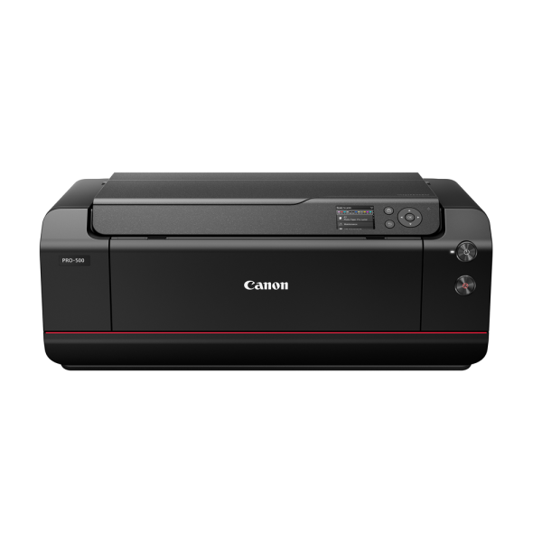 Canon imagePROGRAF PRO-500 Wireless 12-Color Professional Cartridge Photo Printer with LUCIA Pro Ink, Borderless A2 Printing, CD Printing, 48000DPI High Quality Colored Printing, 3  LCD Touch Display, WiFi and Ethernet Connectivity for Commercial Use For Discount