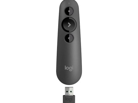 Logitech R500s Wireless Bluetooth Presentation Remote with Built in Red Laser Pointer and 20m Max Transmission Range for PC and Laptop Computers (Graphite) Cheap