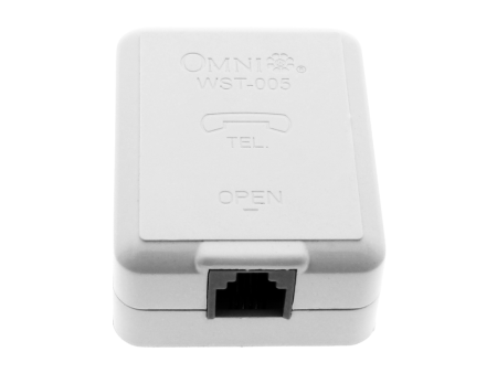 OMNI Telephone Outlet Box - Single Line | WST-005 on Sale