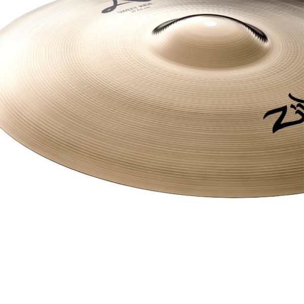 Zildjian A20079 A Series 21  Sweet Ride Brilliant Cymbal with Low-Mid Pitch, Medium Thin Weight, Short Sustain Fashion