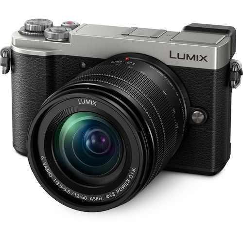 Panasonic Lumix DC-GX9 Mirrorless Micro Four Thirds Digital Camera with 12-60mm Lens (Silver) Online Sale