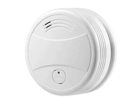 DAYTECH Photoelectric Smart Smoke Detector Fire Preventive Alarm System with Wi-Fi and Tuya App. Control for Home, Office, School, Hotel, Hospital, Restaurant Indoor Establishments | SM10 Online Hot Sale