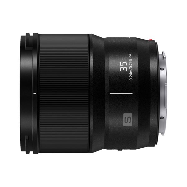 Panasonic Lumix S 35mm f 1.8 (L-Mount) Standard Full-Frame Mirrorless Camera Prime Lens Fashion