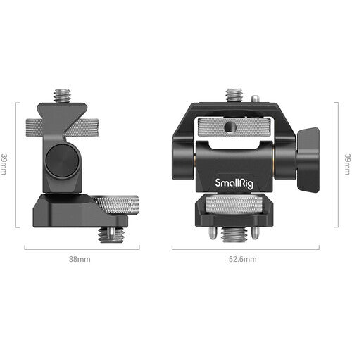 SmallRig Swivel and Tilt Adjustable 5  & 7  Monitor to Camera Mount (360 and 180 Degree) with ARRI-Style Screw Adapter for DSLR and Mirrorless Cameras | 2903B Supply