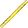 Zildjian ZASJD2 Josh Dun Artist Series with Signature Logo and Trench Drumsticks Medium Taper for Drums and Cymbals (Yellow) Online