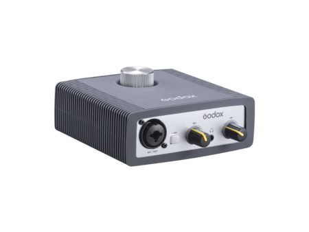 [CLEARANCE] Godox AI2C 2-Channel USB Sound Card Audio Interface with XLR   TRS Mic   Instrument Input, 3.5mm Output, Built-In DSP Effects, Microphone Preamp with Gain Knob for Computer & Gaming Hot on Sale